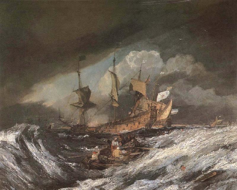Joseph Mallord William Turner Boat and war oil painting image